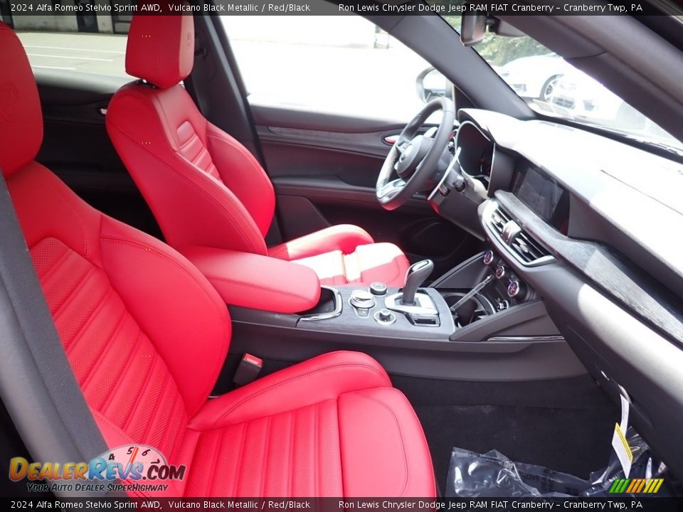 Front Seat of 2024 Alfa Romeo Stelvio Sprint AWD Photo #10