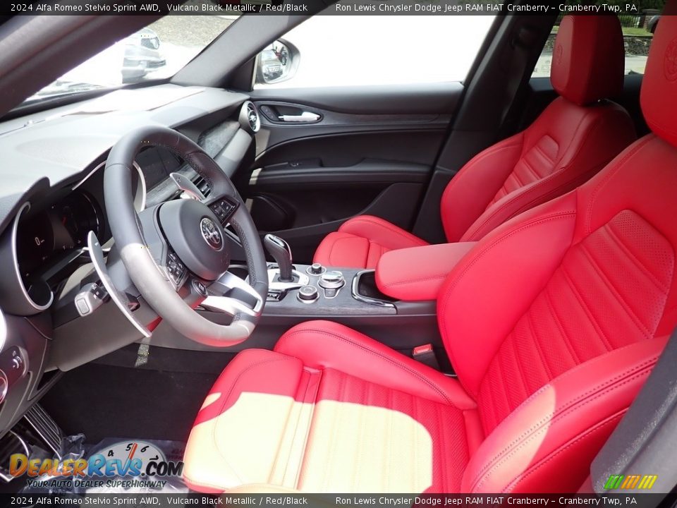 Front Seat of 2024 Alfa Romeo Stelvio Sprint AWD Photo #13