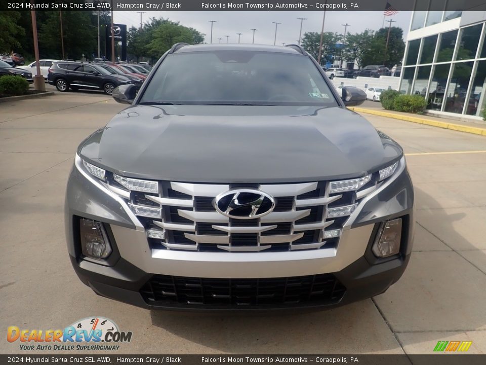 2024 Hyundai Santa Cruz SEL AWD Hampton Gray / Black Photo #8