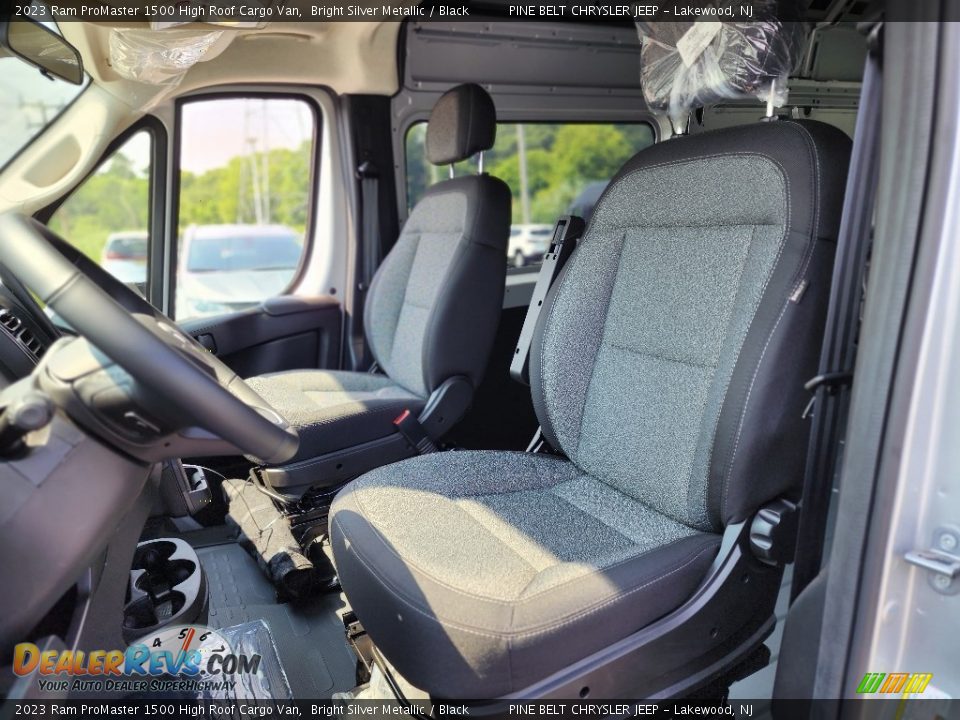 Front Seat of 2023 Ram ProMaster 1500 High Roof Cargo Van Photo #10