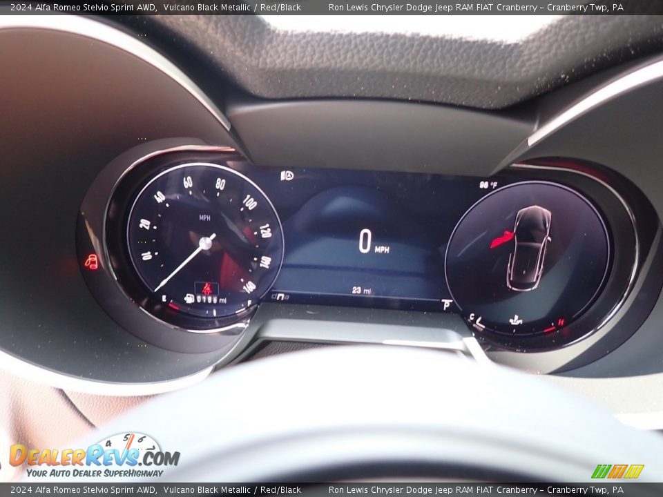 2024 Alfa Romeo Stelvio Sprint AWD Gauges Photo #18