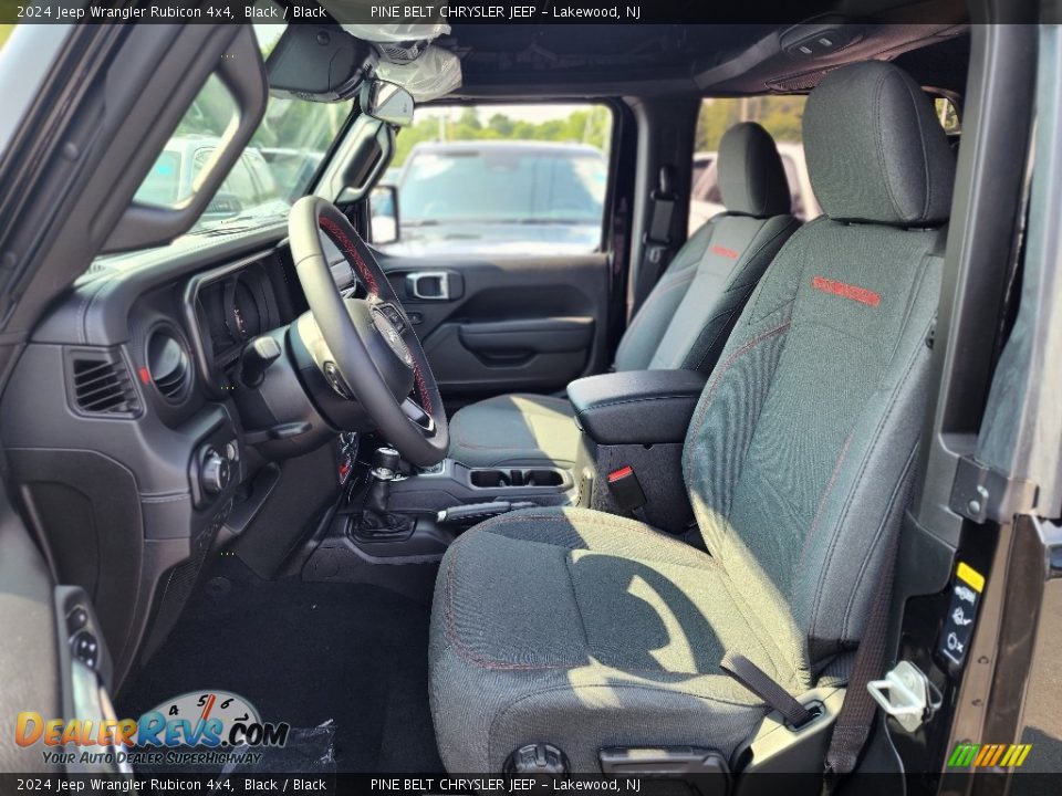 Front Seat of 2024 Jeep Wrangler Rubicon 4x4 Photo #10