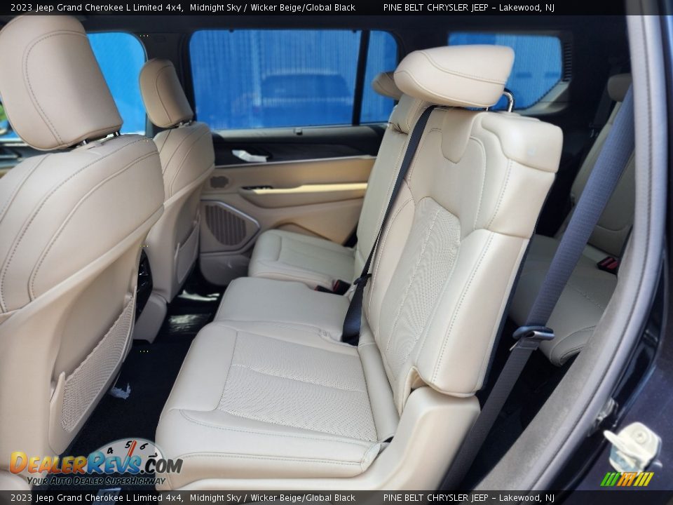 Rear Seat of 2023 Jeep Grand Cherokee L Limited 4x4 Photo #7