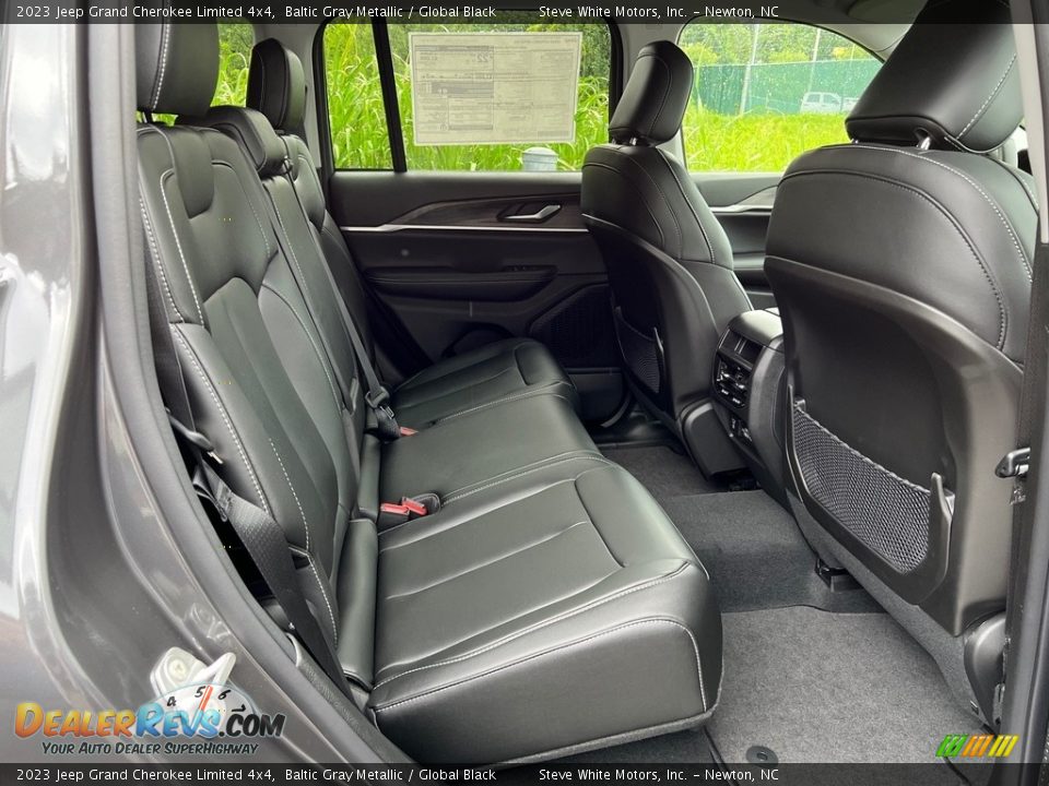 Rear Seat of 2023 Jeep Grand Cherokee Limited 4x4 Photo #17