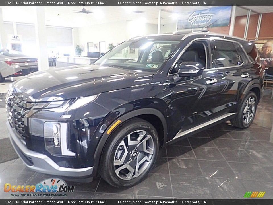 Moonlight Cloud 2023 Hyundai Palisade Limited AWD Photo #6