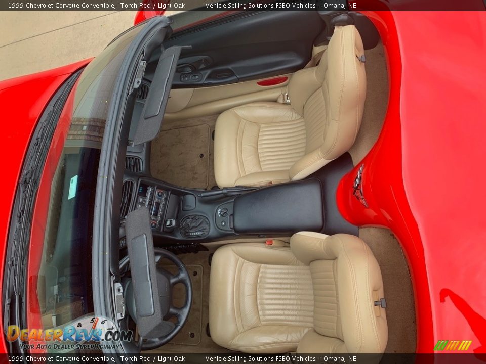 Front Seat of 1999 Chevrolet Corvette Convertible Photo #3