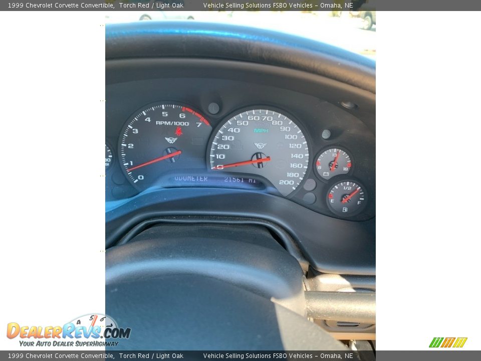 1999 Chevrolet Corvette Convertible Gauges Photo #4