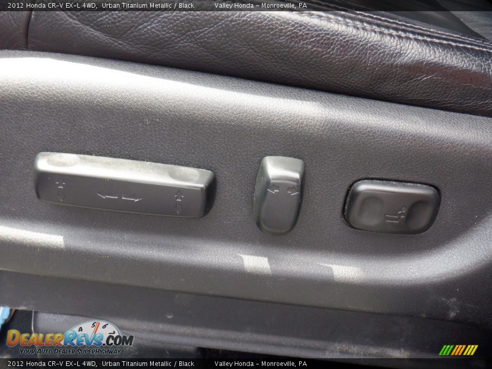 2012 Honda CR-V EX-L 4WD Urban Titanium Metallic / Black Photo #14
