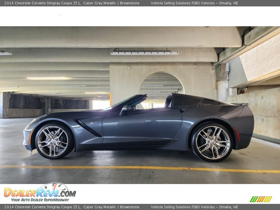 Cyber Gray Metallic 2014 Chevrolet Corvette Stingray Coupe Z51 Photo #1