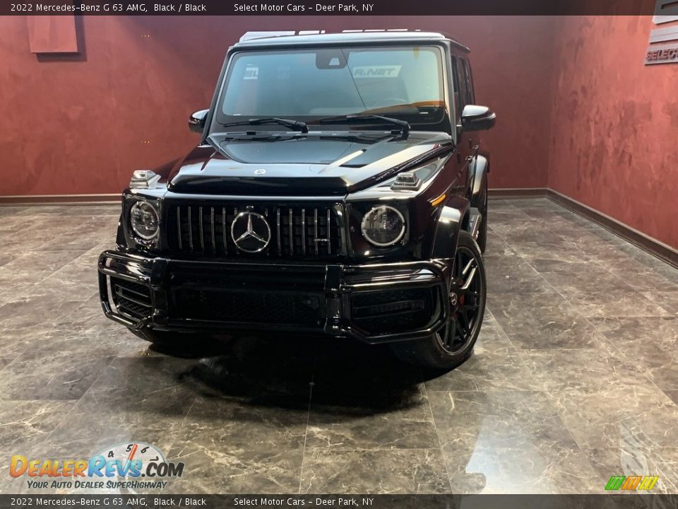 2022 Mercedes-Benz G 63 AMG Black / Black Photo #1