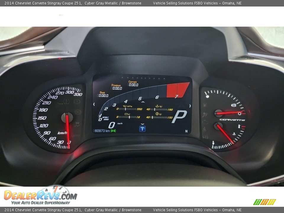 2014 Chevrolet Corvette Stingray Coupe Z51 Gauges Photo #6