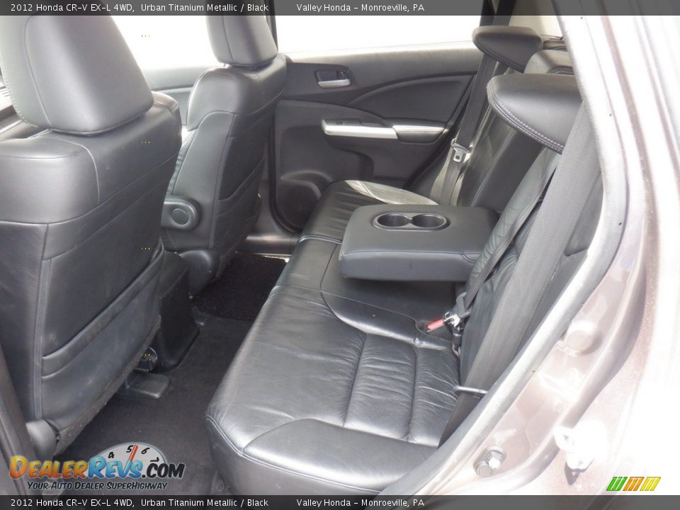 2012 Honda CR-V EX-L 4WD Urban Titanium Metallic / Black Photo #24