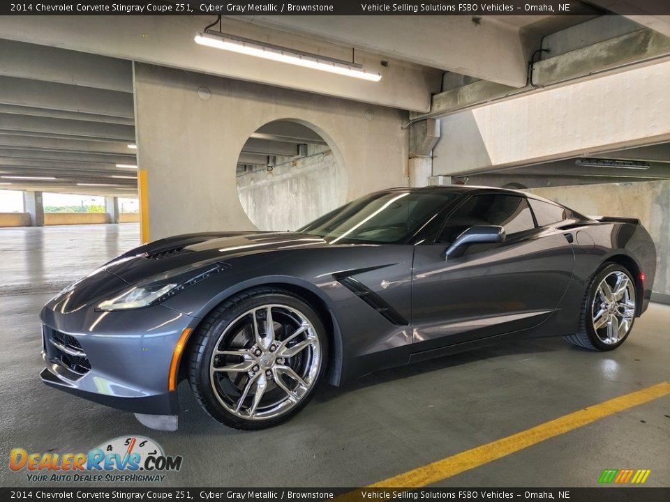 Front 3/4 View of 2014 Chevrolet Corvette Stingray Coupe Z51 Photo #19