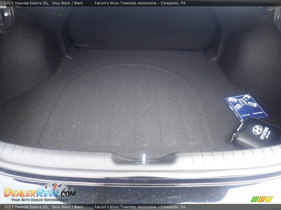 2023 Hyundai Elantra SEL Onyx Black / Black Photo #4