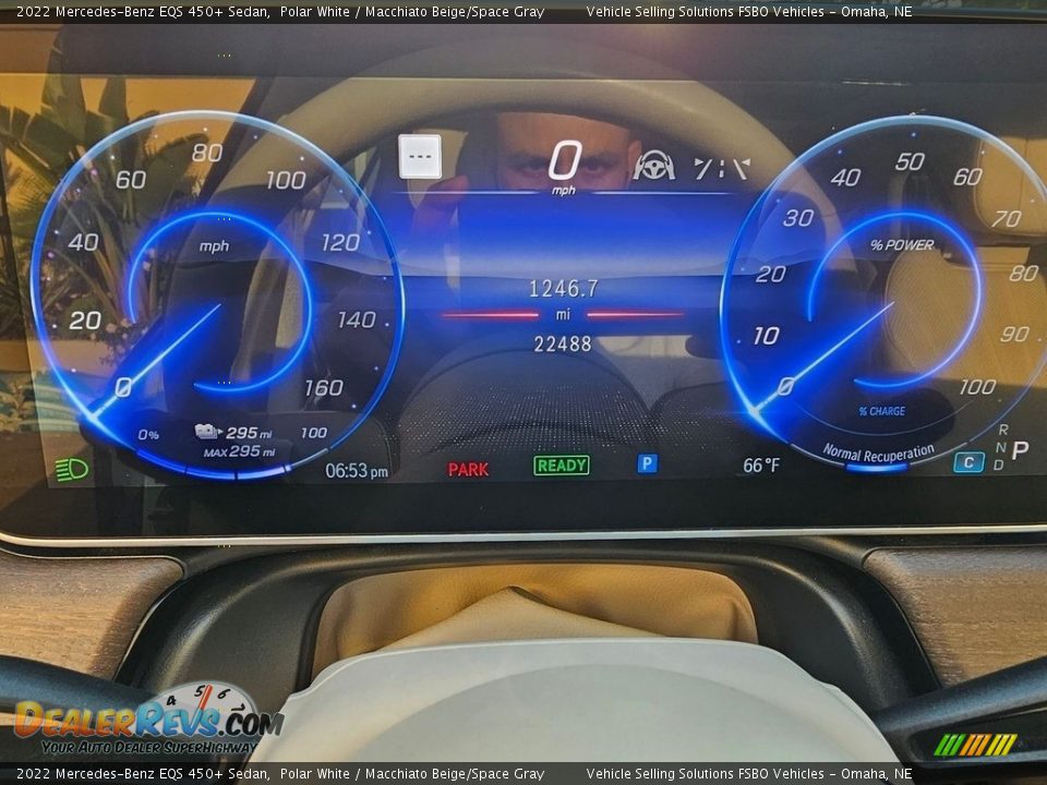 2022 Mercedes-Benz EQS 450+ Sedan Gauges Photo #5