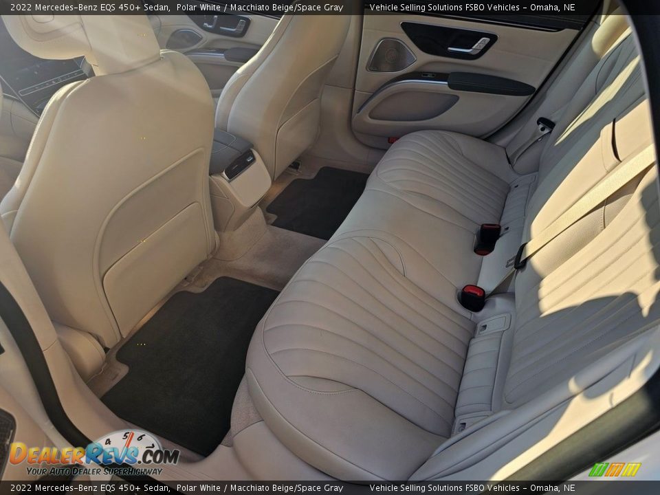 Rear Seat of 2022 Mercedes-Benz EQS 450+ Sedan Photo #7