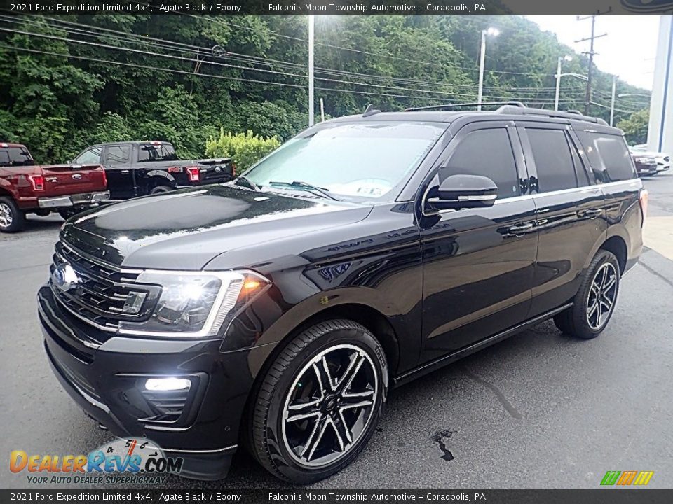 2021 Ford Expedition Limited 4x4 Agate Black / Ebony Photo #7