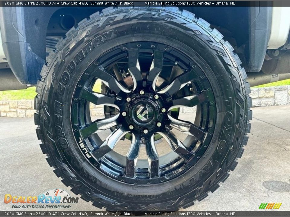 Custom Wheels of 2020 GMC Sierra 2500HD AT4 Crew Cab 4WD Photo #16