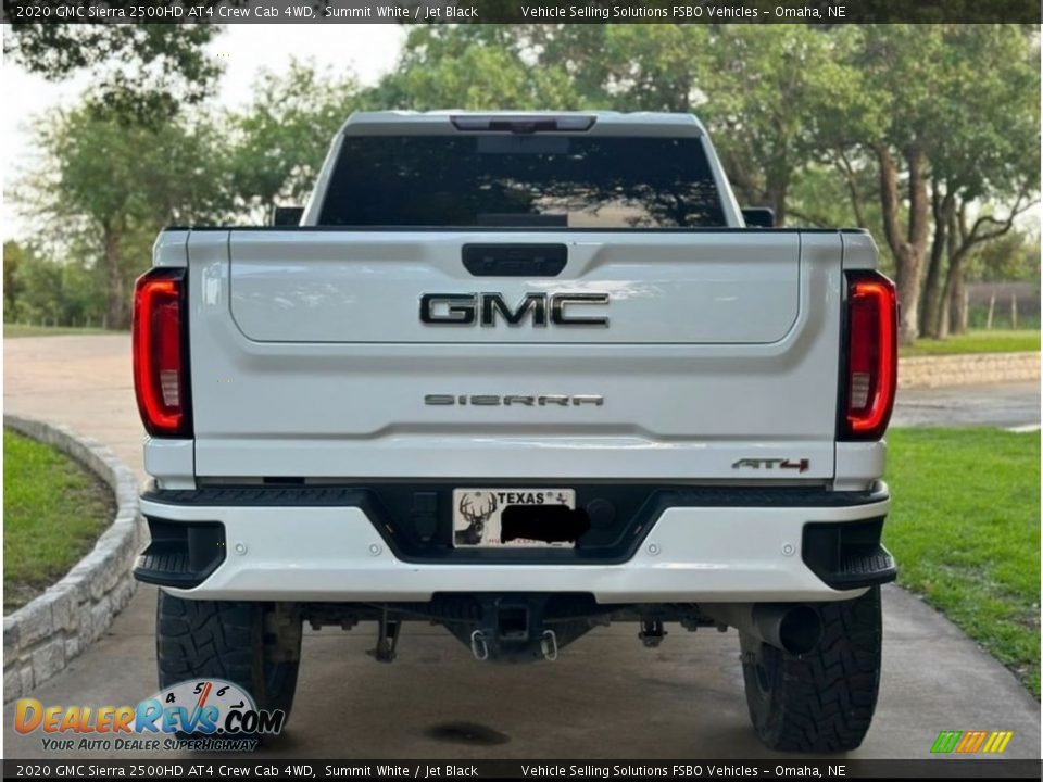 2020 GMC Sierra 2500HD AT4 Crew Cab 4WD Summit White / Jet Black Photo #17