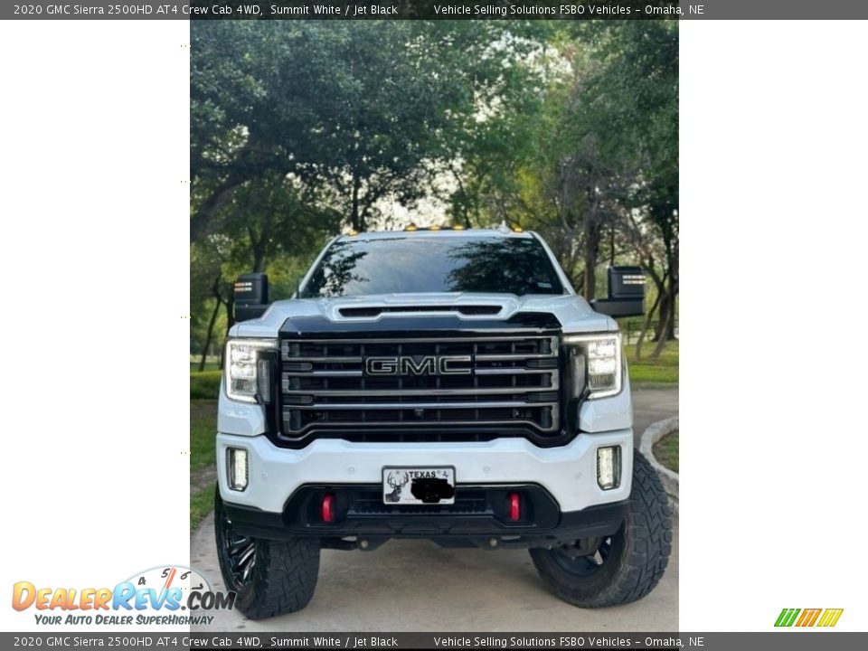 2020 GMC Sierra 2500HD AT4 Crew Cab 4WD Summit White / Jet Black Photo #19