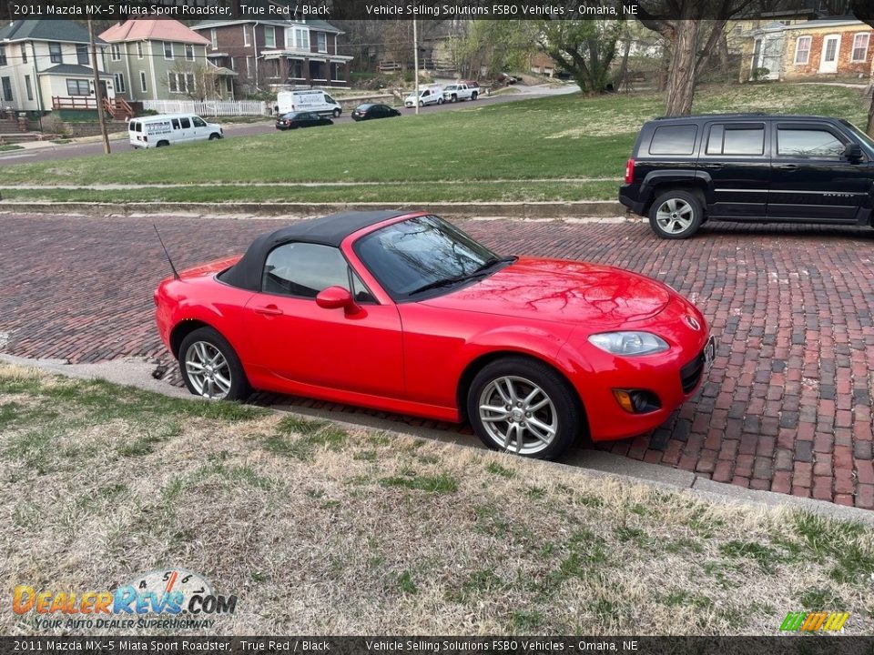 2011 Mazda MX-5 Miata Sport Roadster True Red / Black Photo #5