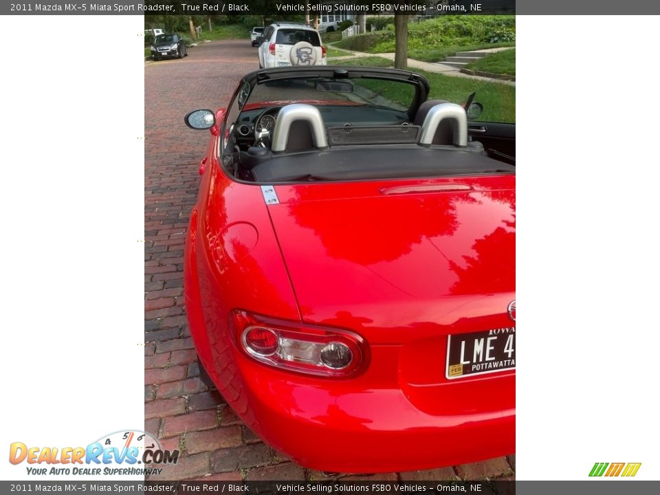 2011 Mazda MX-5 Miata Sport Roadster True Red / Black Photo #7