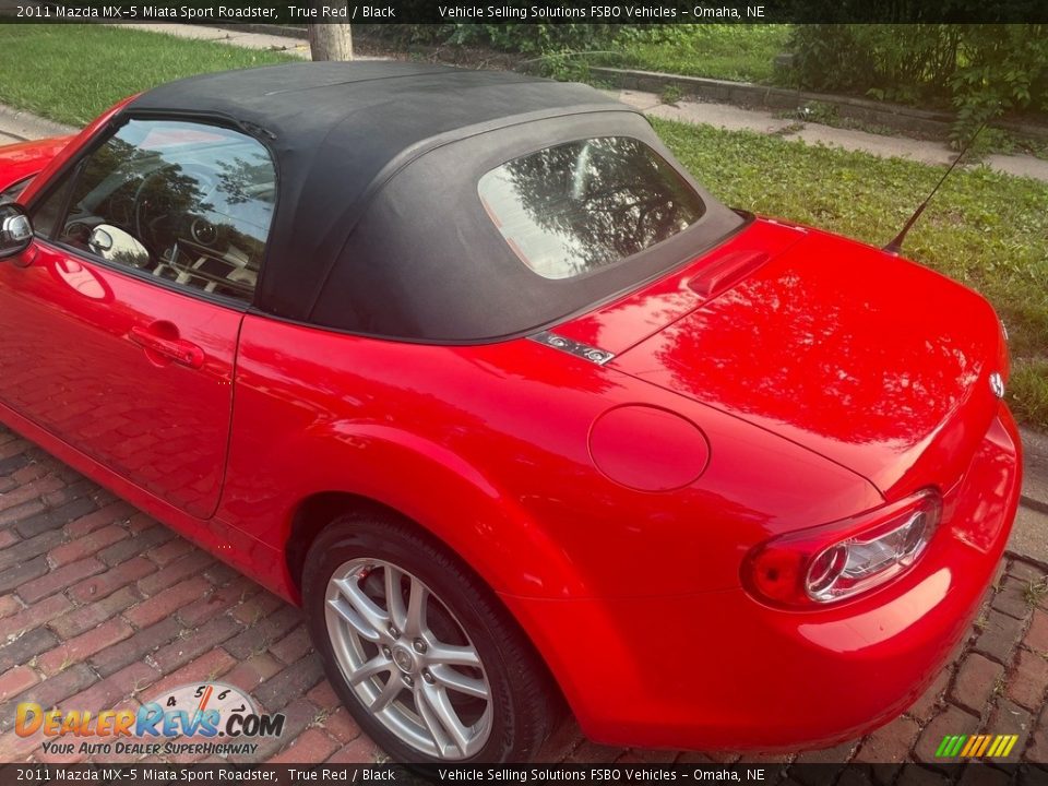 2011 Mazda MX-5 Miata Sport Roadster True Red / Black Photo #17