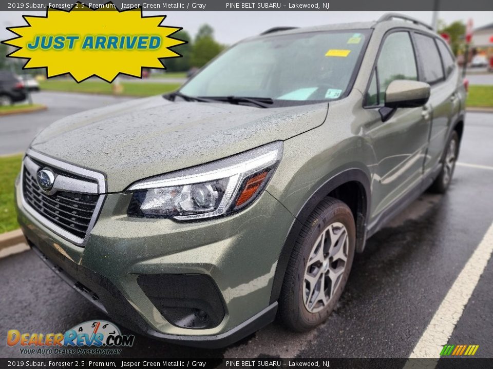 2019 Subaru Forester 2.5i Premium Jasper Green Metallic / Gray Photo #1