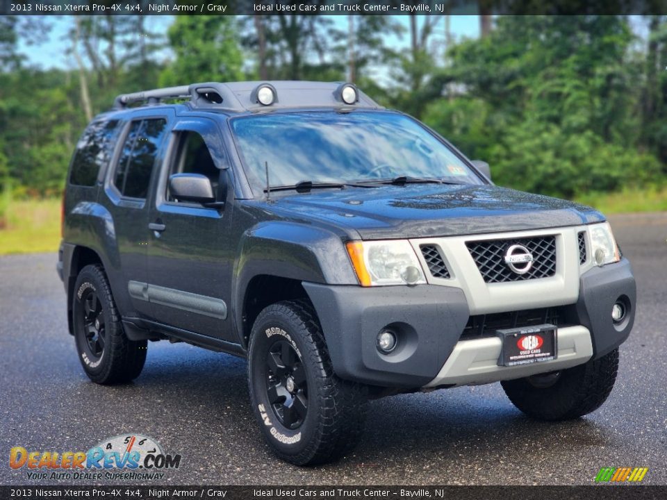 2013 Nissan Xterra Pro-4X 4x4 Night Armor / Gray Photo #2