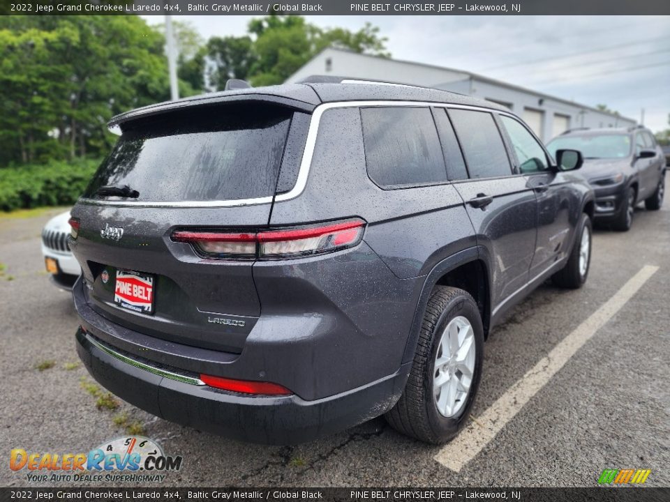 2022 Jeep Grand Cherokee L Laredo 4x4 Baltic Gray Metallic / Global Black Photo #3