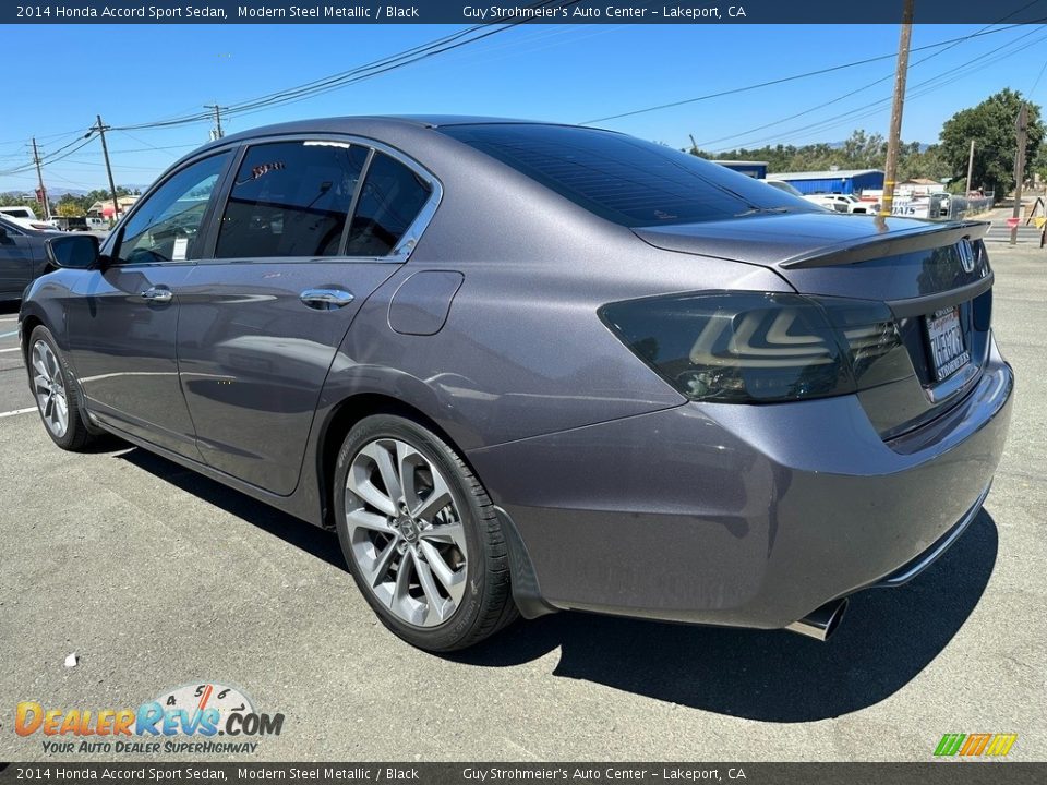 2014 Honda Accord Sport Sedan Modern Steel Metallic / Black Photo #4