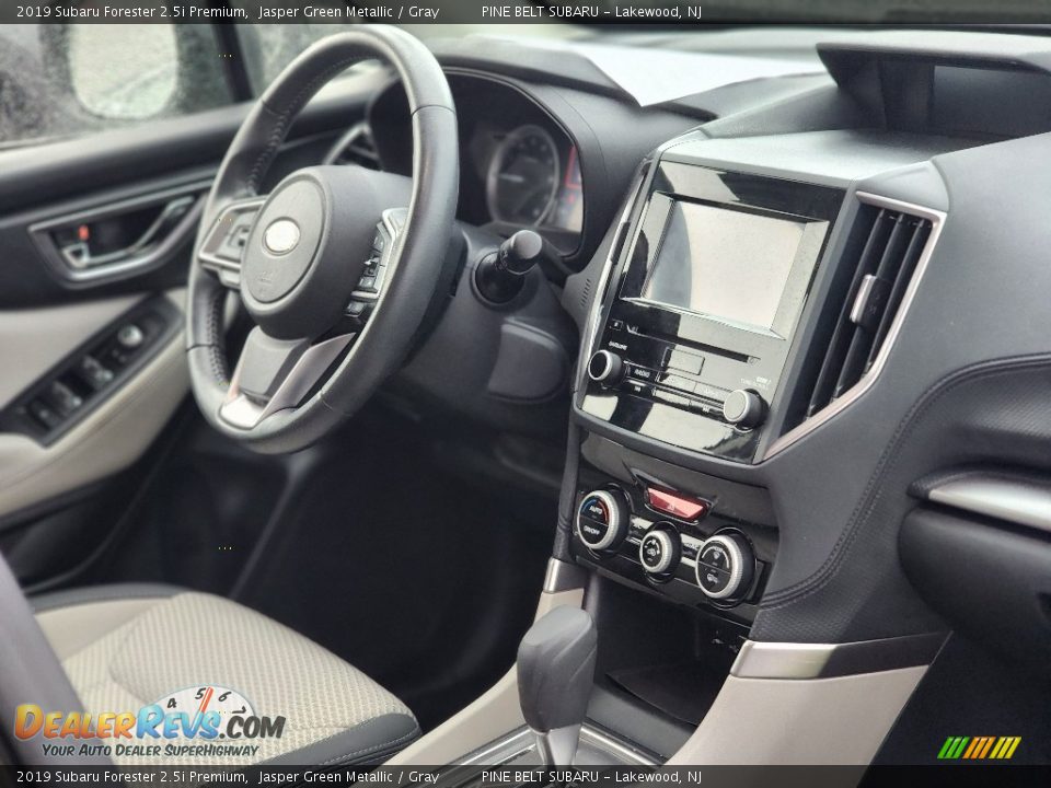 2019 Subaru Forester 2.5i Premium Jasper Green Metallic / Gray Photo #6