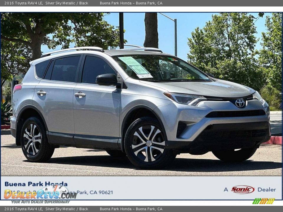 2016 Toyota RAV4 LE Silver Sky Metallic / Black Photo #1