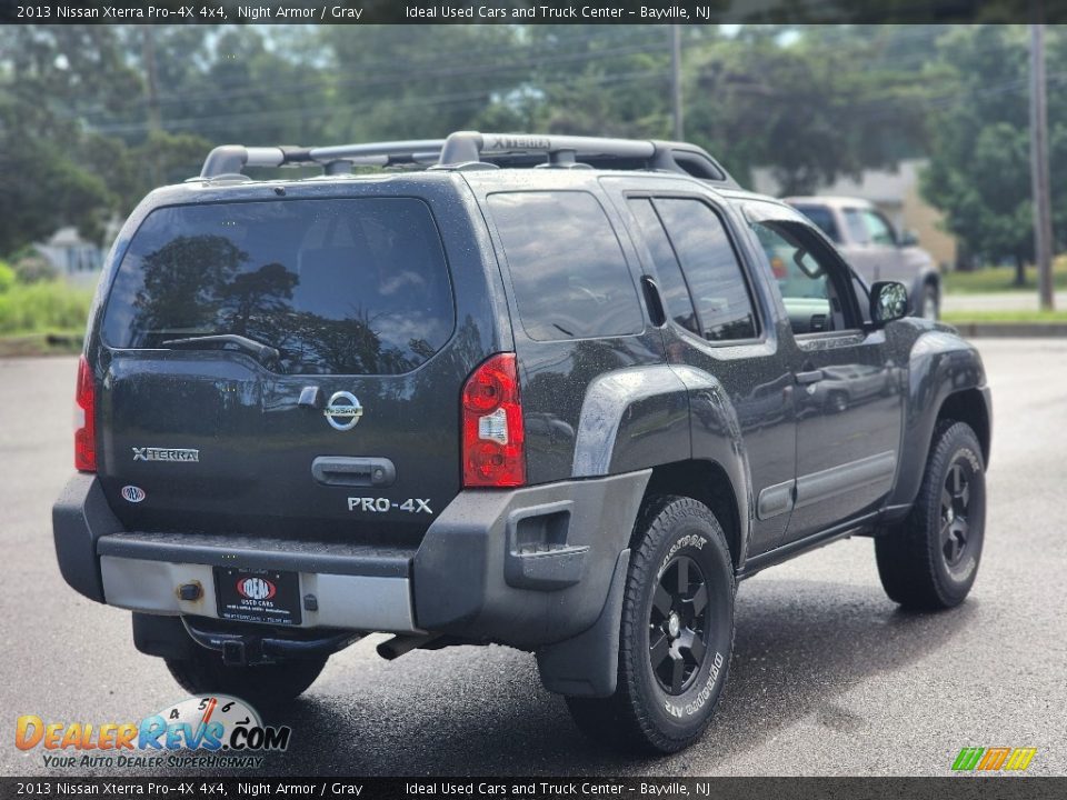 2013 Nissan Xterra Pro-4X 4x4 Night Armor / Gray Photo #6