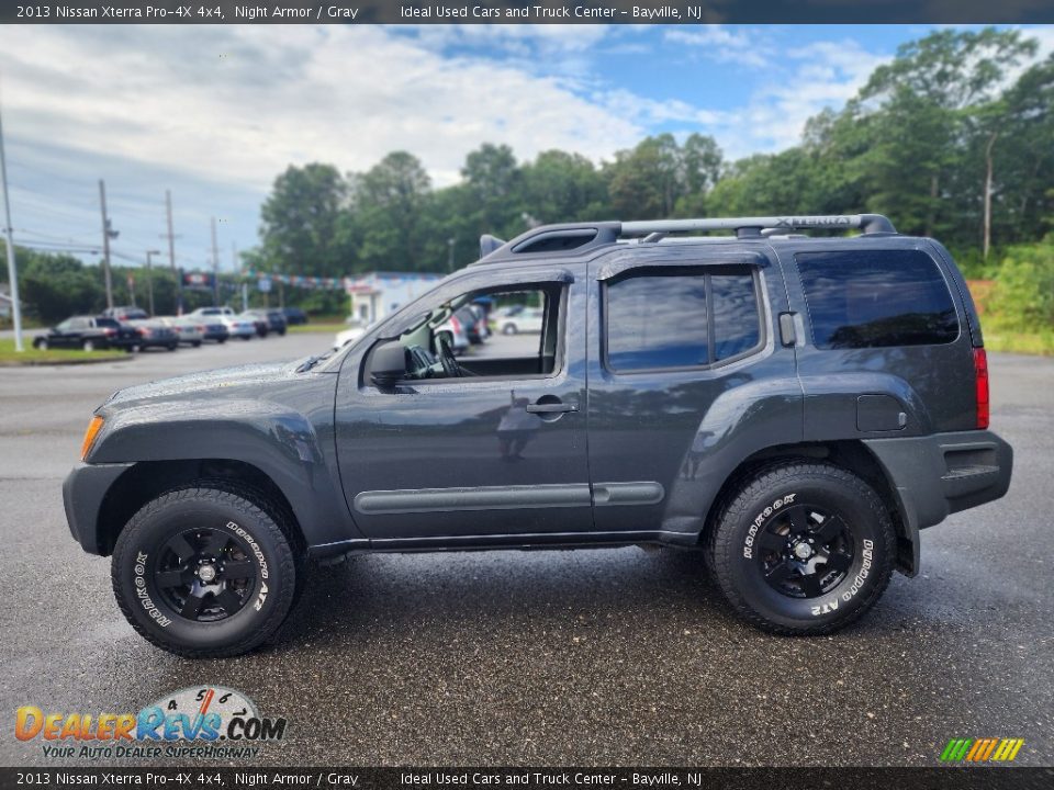 2013 Nissan Xterra Pro-4X 4x4 Night Armor / Gray Photo #7