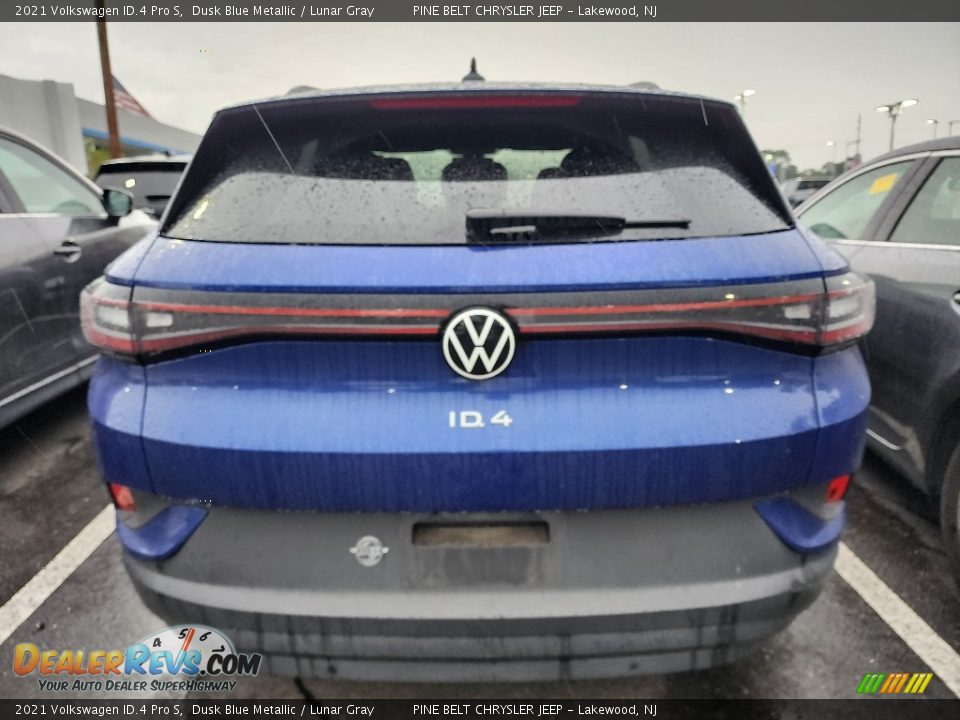2021 Volkswagen ID.4 Pro S Dusk Blue Metallic / Lunar Gray Photo #4