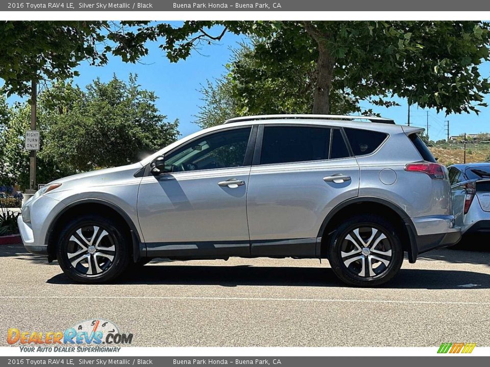 2016 Toyota RAV4 LE Silver Sky Metallic / Black Photo #7