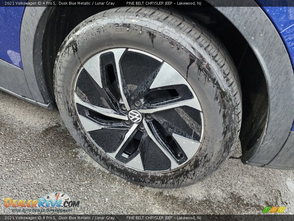 2021 Volkswagen ID.4 Pro S Dusk Blue Metallic / Lunar Gray Photo #5
