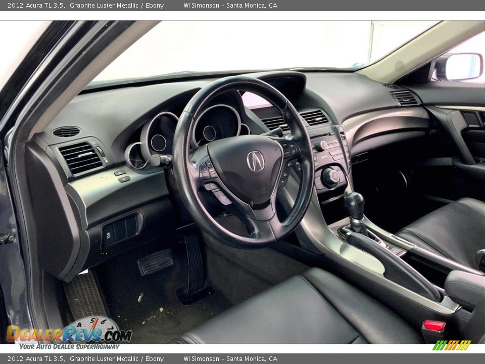 Front Seat of 2012 Acura TL 3.5 Photo #14
