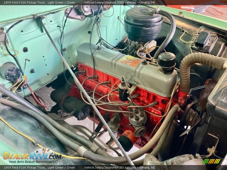 1956 Ford F100 Pickup Truck 223ci OHV12-Valve Inline 6 Cylinder Engine Photo #21