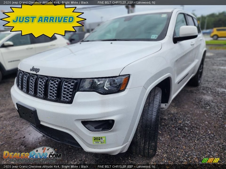 2020 Jeep Grand Cherokee Altitude 4x4 Bright White / Black Photo #1