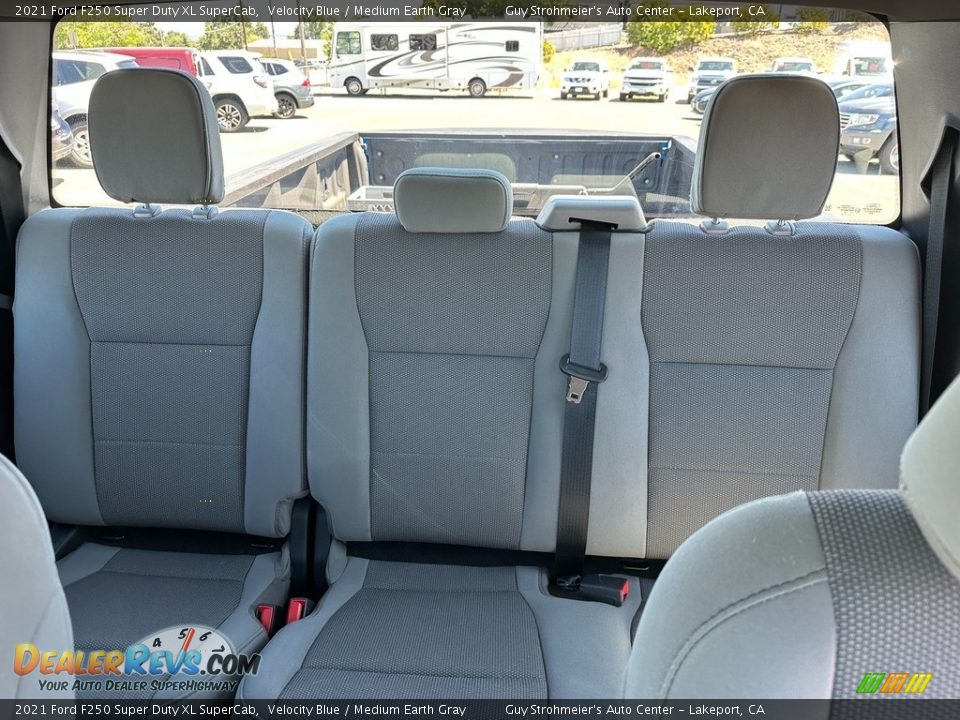 Rear Seat of 2021 Ford F250 Super Duty XL SuperCab Photo #14