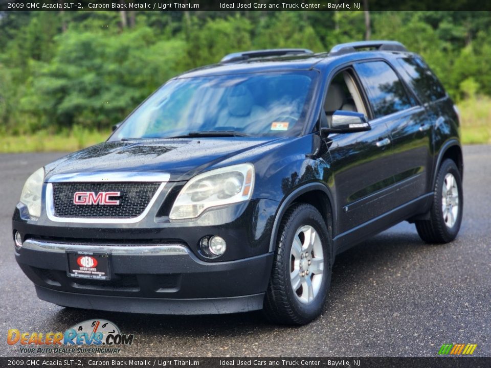 2009 GMC Acadia SLT-2 Carbon Black Metallic / Light Titanium Photo #1