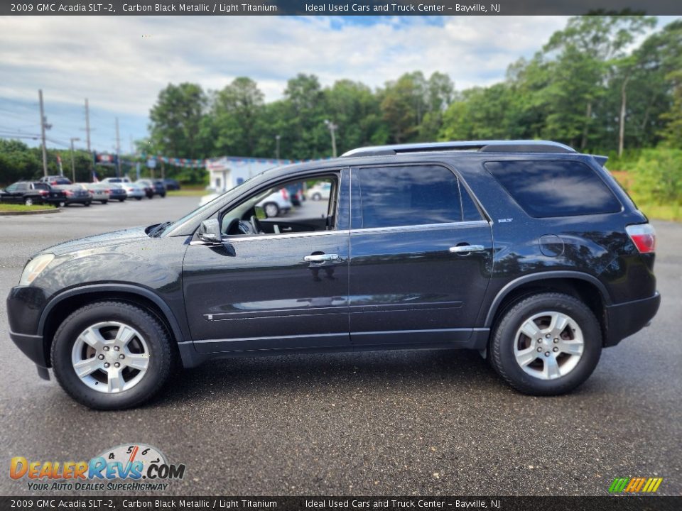 Carbon Black Metallic 2009 GMC Acadia SLT-2 Photo #7