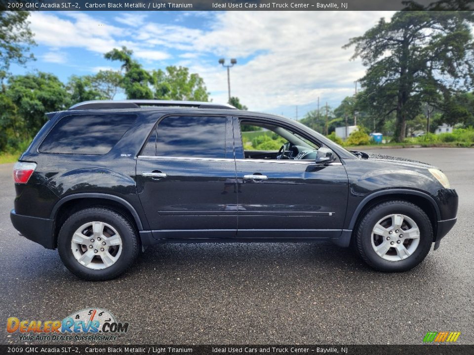 Carbon Black Metallic 2009 GMC Acadia SLT-2 Photo #8