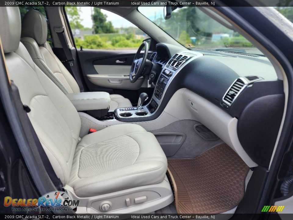 Front Seat of 2009 GMC Acadia SLT-2 Photo #11