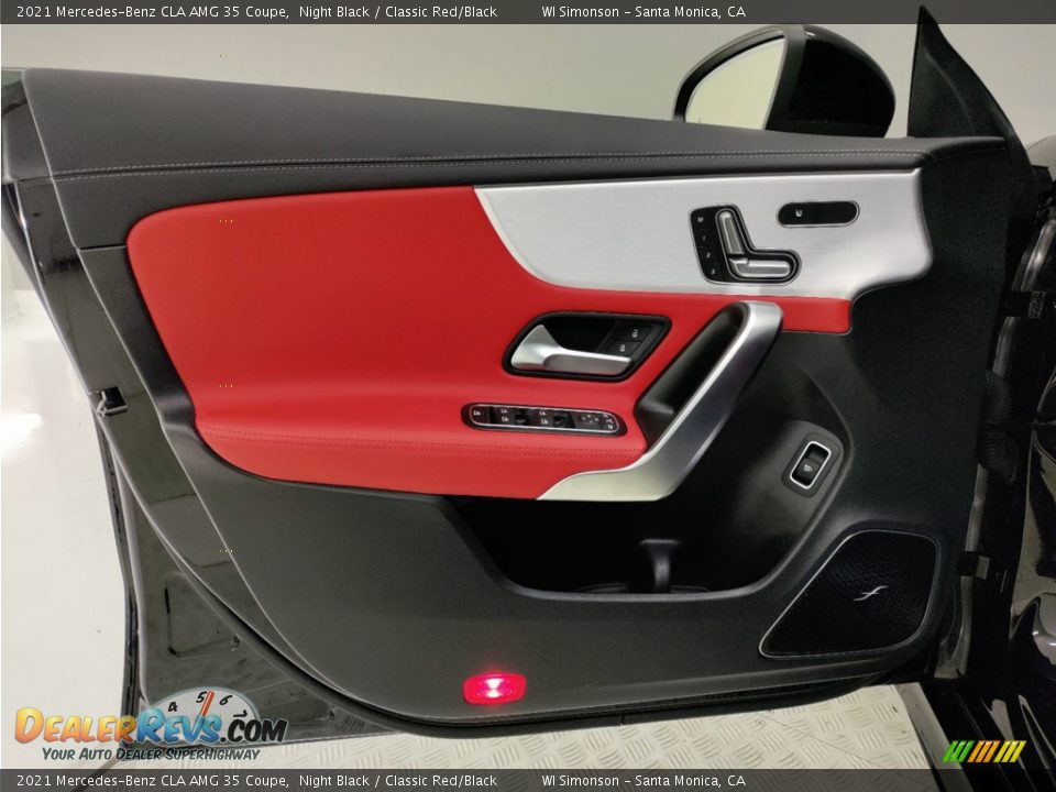 Door Panel of 2021 Mercedes-Benz CLA AMG 35 Coupe Photo #12