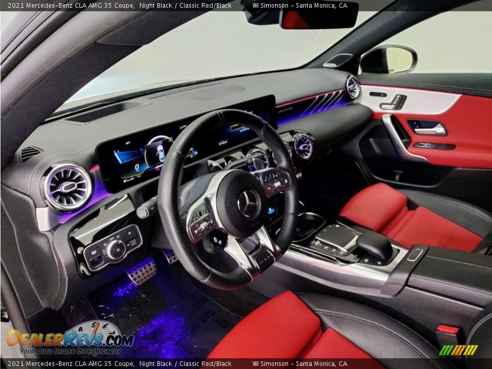 Front Seat of 2021 Mercedes-Benz CLA AMG 35 Coupe Photo #15