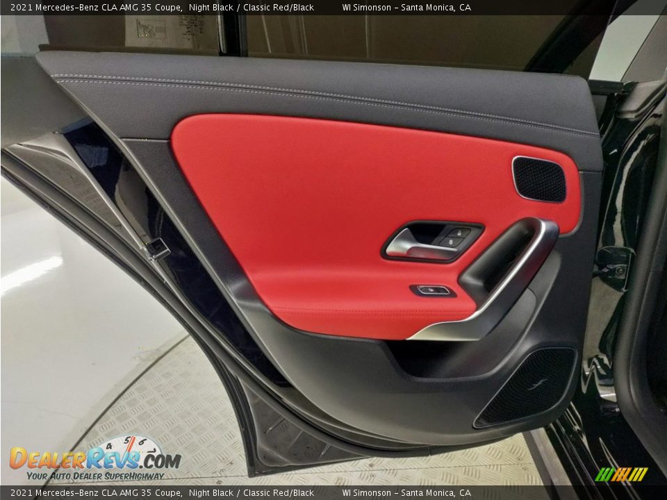 Door Panel of 2021 Mercedes-Benz CLA AMG 35 Coupe Photo #27