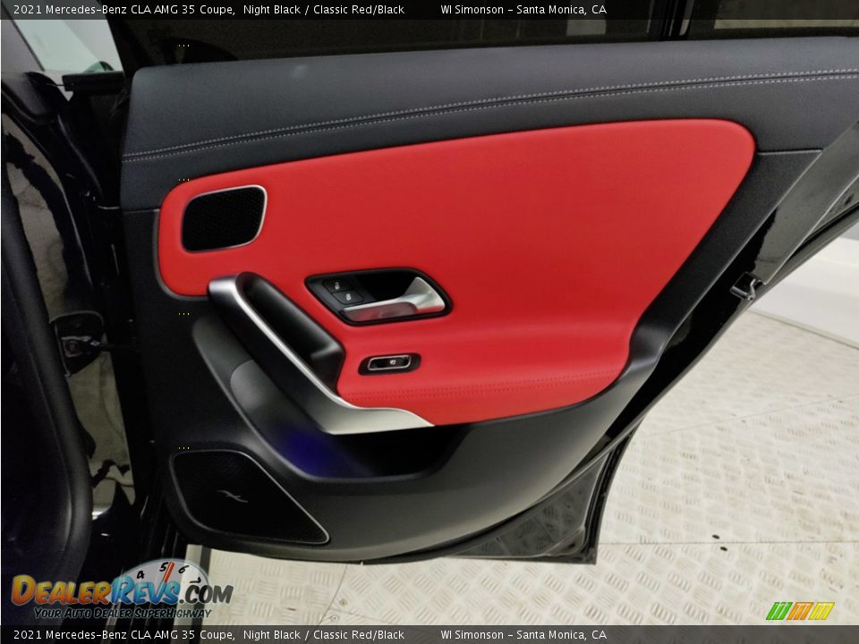 Door Panel of 2021 Mercedes-Benz CLA AMG 35 Coupe Photo #29